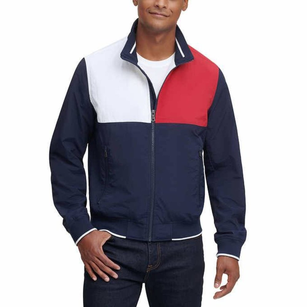Tommy Hilfiger Men's Bomber Jacket FLAG color‎